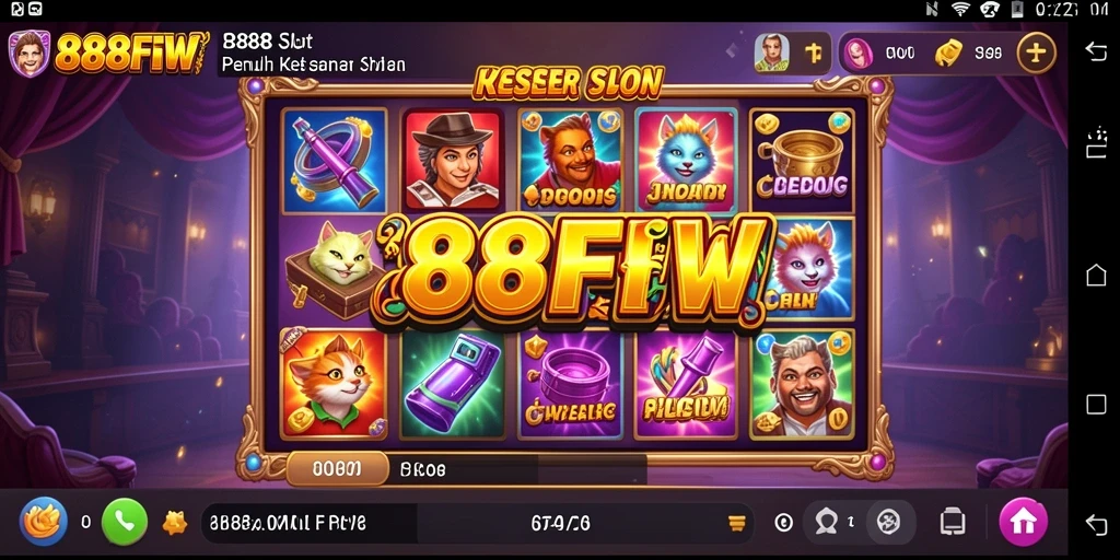 Tampilan permainan Slot yang menarik dan penuh warna.