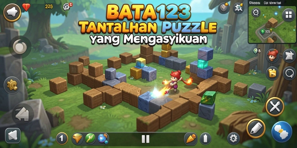 Screenshot BATA123 menampilkan gameplay Puzzle yang seru dan menantang.