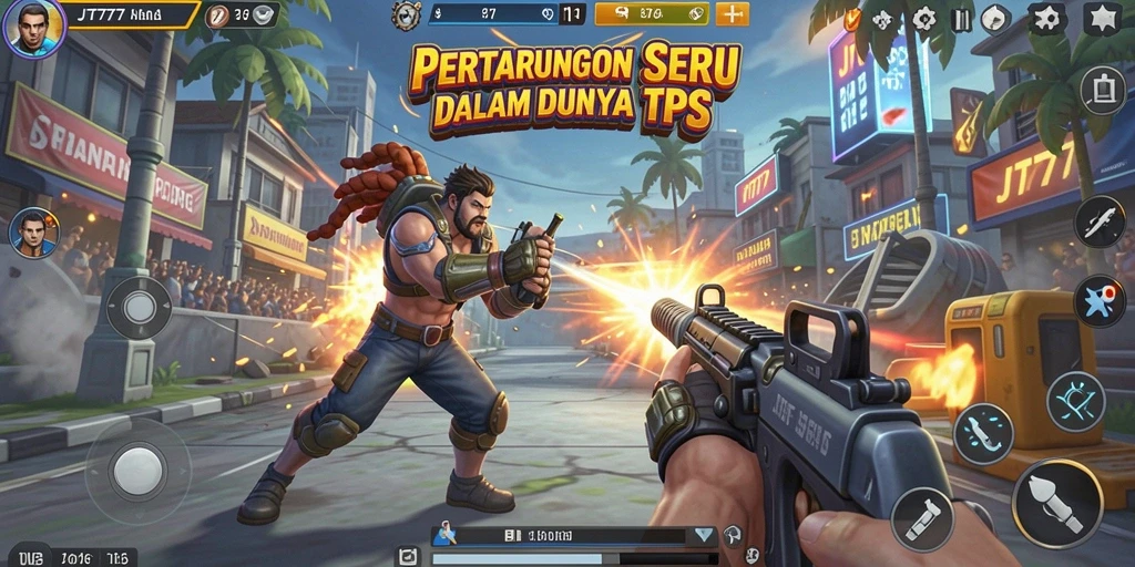 Gameplay JT777 yang mendebarkan dan penuh aksi.