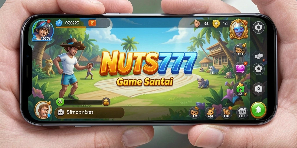 Gameplay santai dan menarik dari NUTS777 yang memikat pemain.