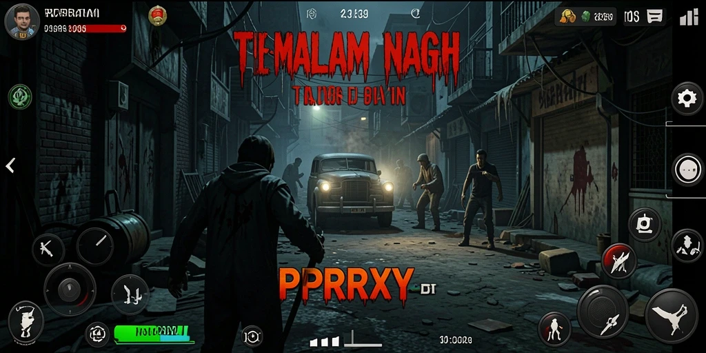 Tampilan menarik dari gameplay horror PPRRYY yang menegangkan.